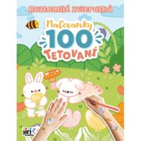 Maľovanky a 100 tetovaní Roztomilé zvieratká – náhľad 1