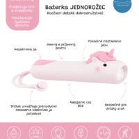 Detská baterka Jednorožec – náhľad 2