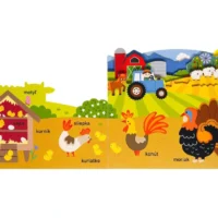 Slová na farme Tvarované leporelo – náhľad 3