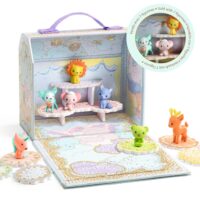 Tinyly Mini domček v kufríku Tinypets – náhľad 1
