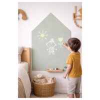 MagneKids Magnetická nástenná tabuľa Domček Šalviová zelená 70 x 44 cm – náhľad 1
