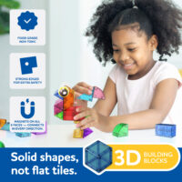 Magnetická stavebnica Cubo Clics Creative Pack 22 ks – náhľad 3