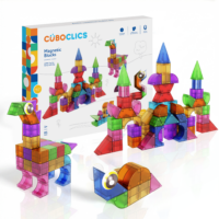 Magnetická stavebnica Cubo Clics Creative Pack 85 ks – náhľad 1
