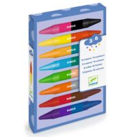 Obojstranné pastelky 8 ks/16 farieb – náhľad 1