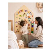 MagneKids Magnetická nástenná tabuľa Domček Piesková 70 x 44 cm – náhľad 2