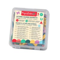 MagneKids Sada 77 magnetických písmen a čísel Pastelová – náhľad 1