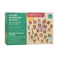 MagneKids Sada 36 magnetických drevených písmen – náhľad 1
