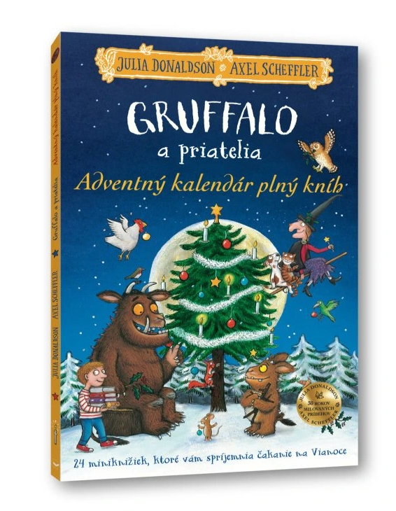 Gruffalo a priatelia - Adventný kalendár plný kníh