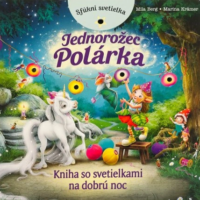 Jednorožec Polárka - Kniha so svetielkami – náhľad 1