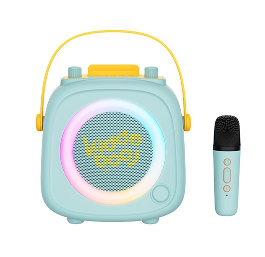 Bluetooth Karaoke set mikrofón a reproduktor KidsVoice Mint