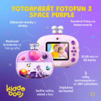 Fotoaparát FotoFun 2 Space Purple – náhľad 3