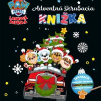 Labková patrola - Adventná škrabacia knižka – náhľad 1