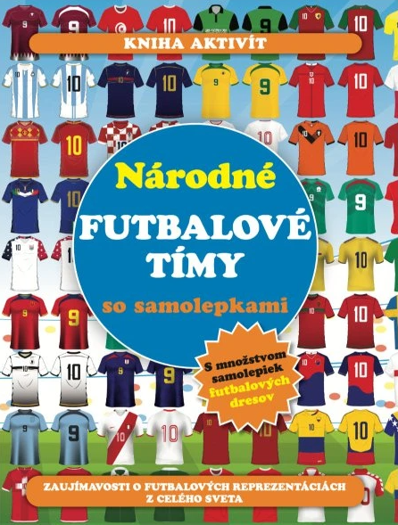 Národné futbalové tímy so samolepkami