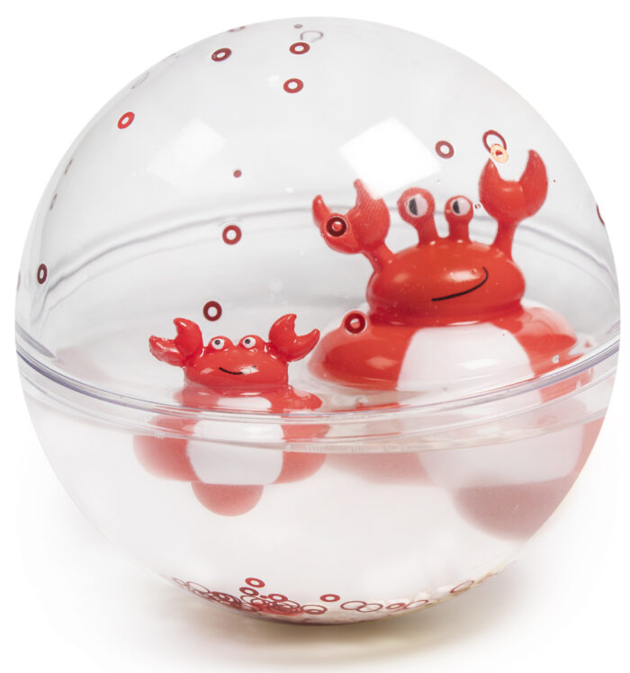 Senzorická loptička Happy Bubble Crabs