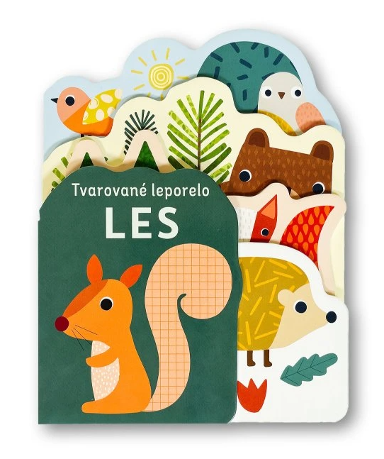 Tvarované leporelo - Les